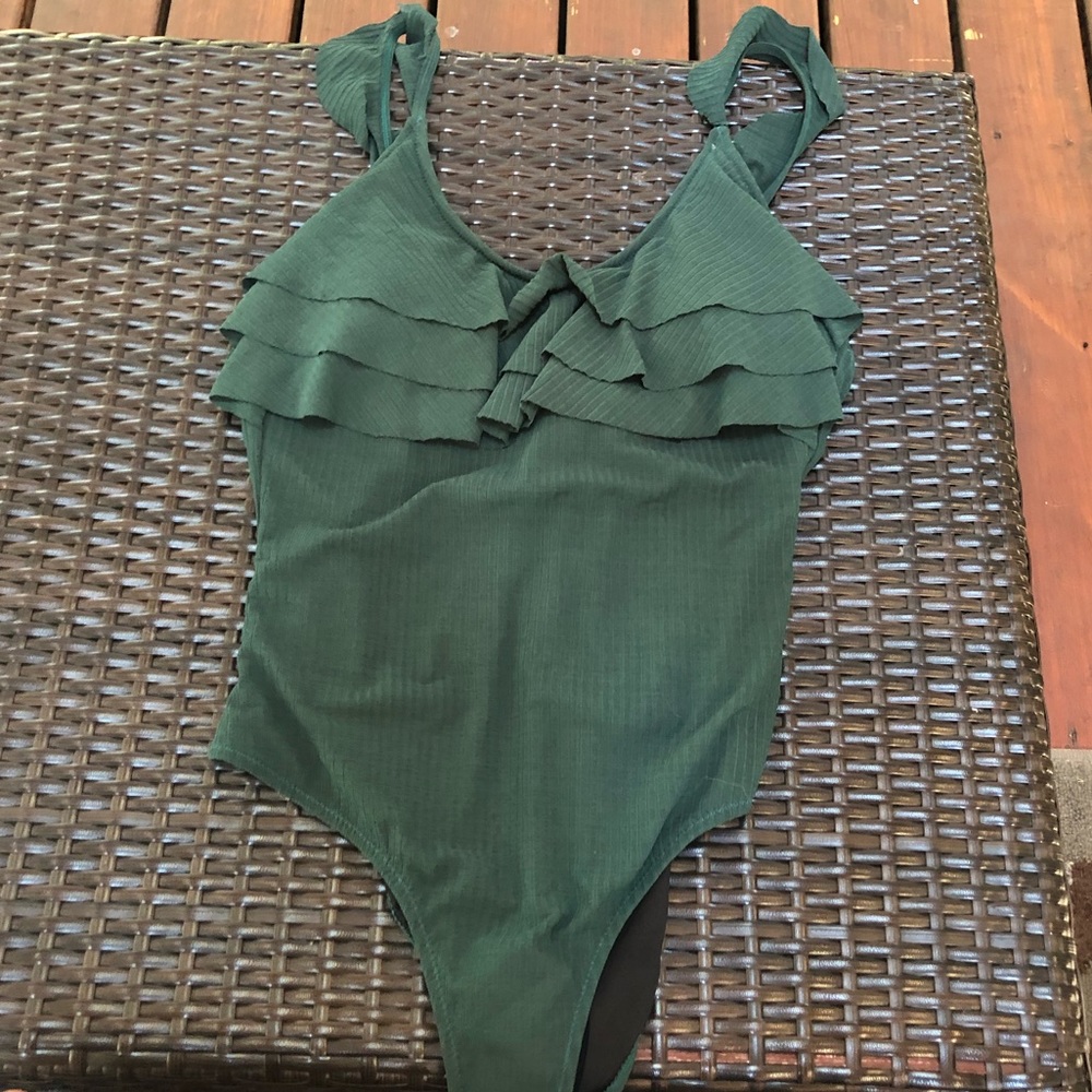 Green Body Suit Women’s Large